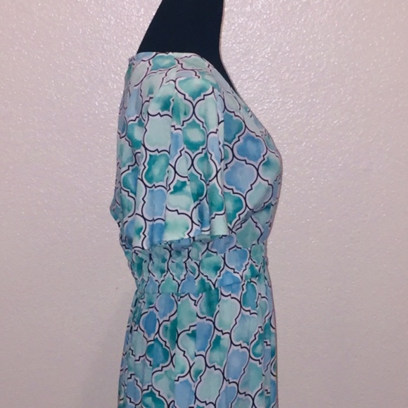 Tommy Bahama Mumbai medallion maxi dress and dusty teal - Picture 8 of 12